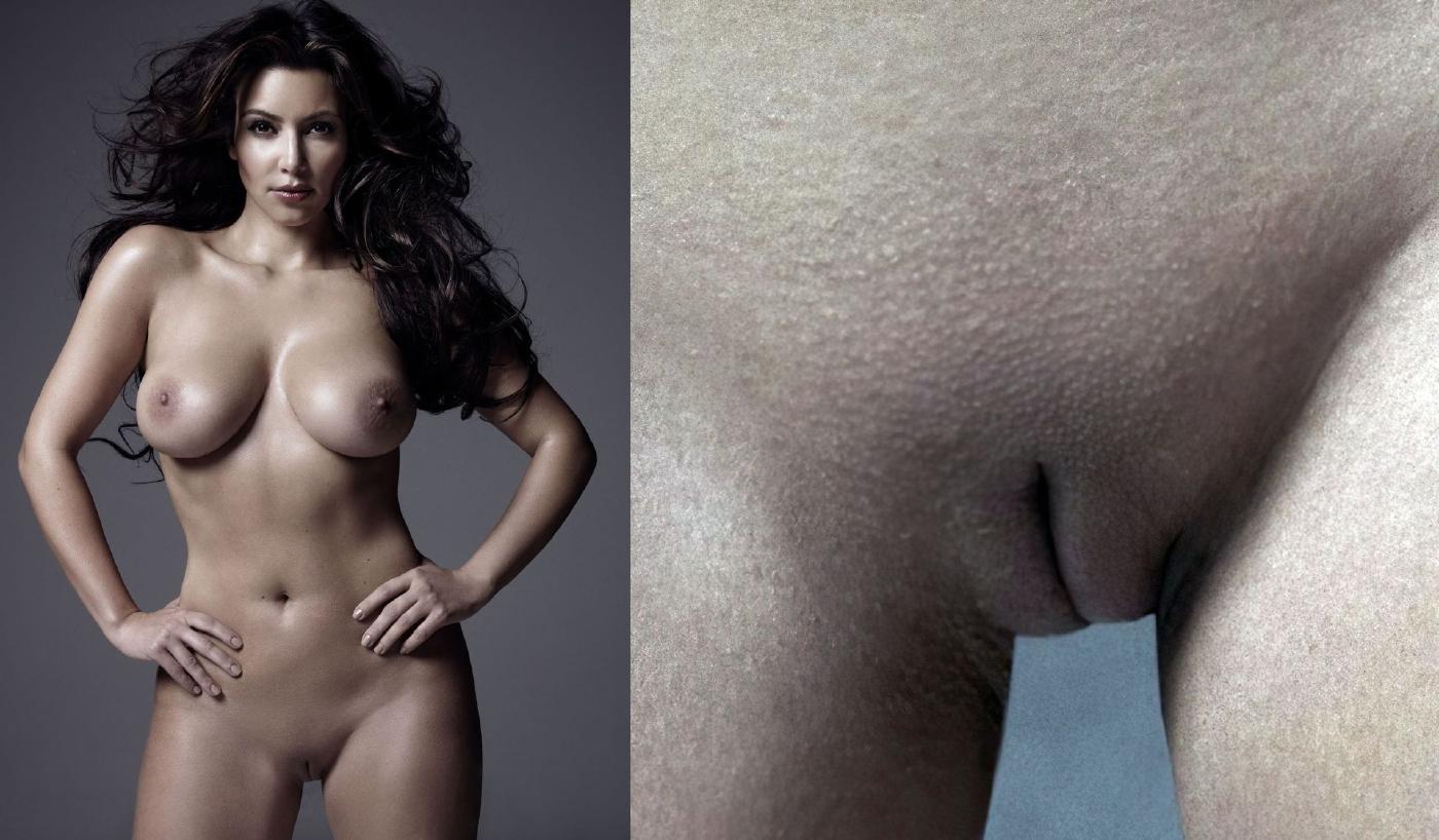 kim kardashian nude body paint outtakes set leaked PQSPGF