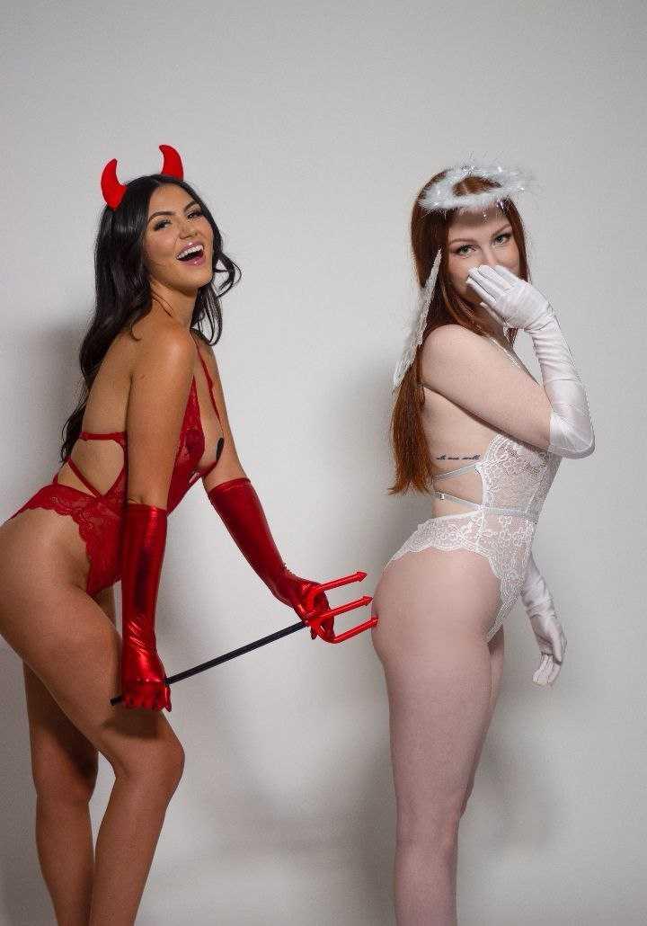 mikaela pascal sexy devil onlyfans set leaked FPOKCO