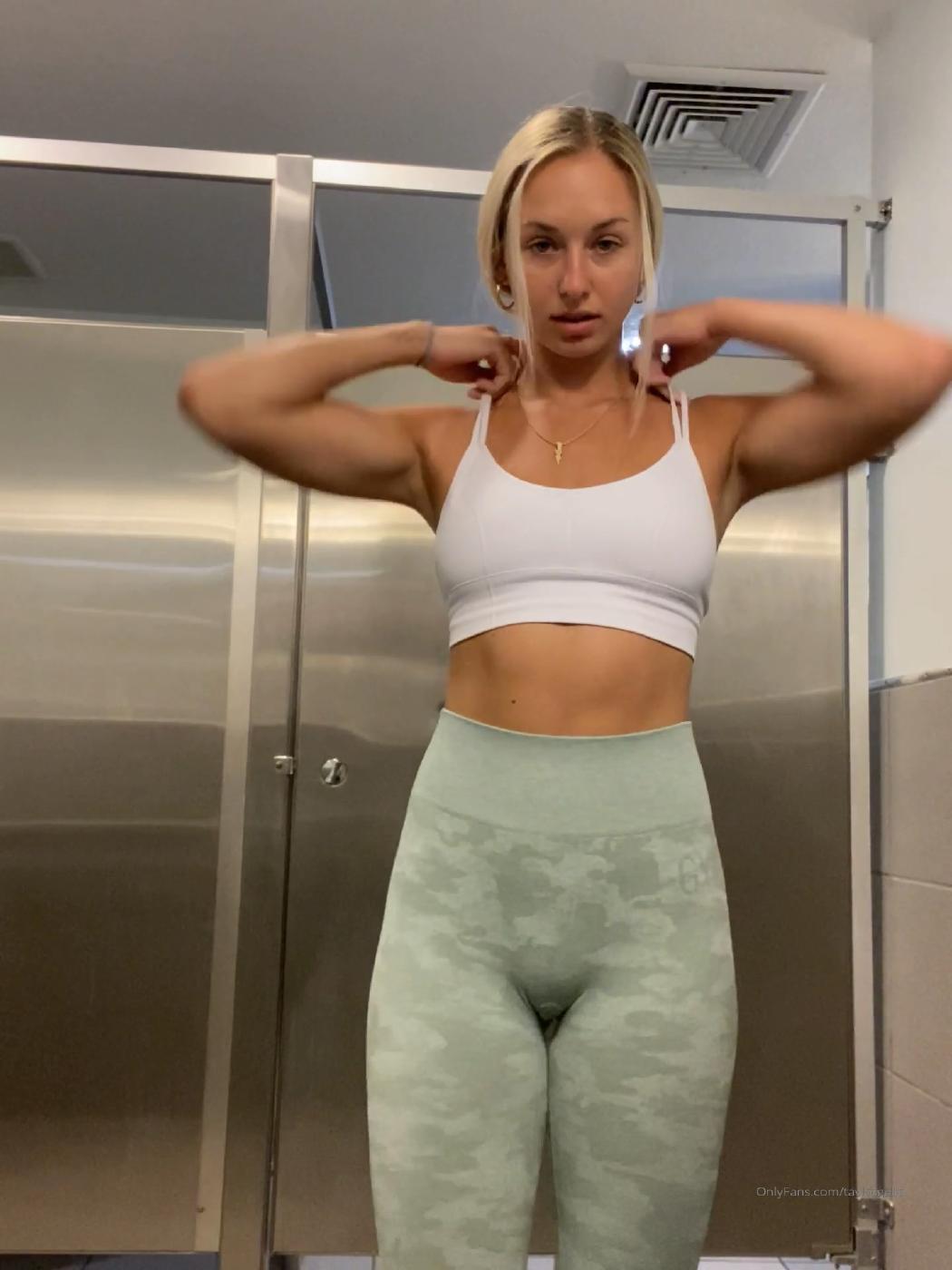 taylor gallo leggings strip onlyfans video leaked OHZERY